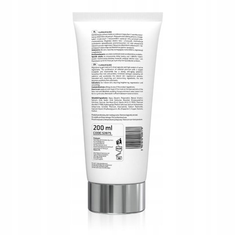 APIS Platinum Gloss Maska odmładzająca żelowa 200ml