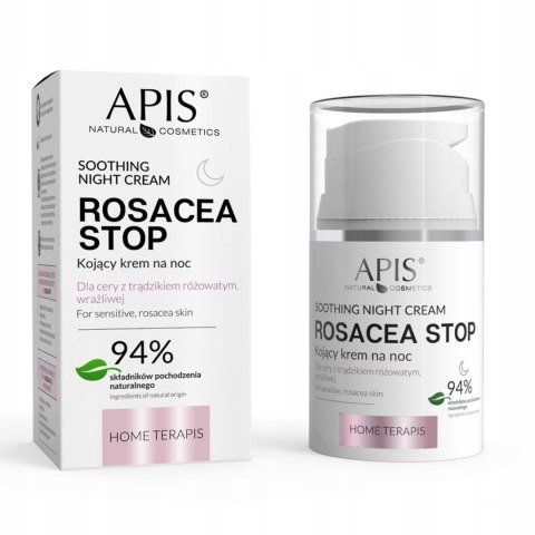 Apis Krem łagodzący do twarzy Rosacea-Stop na noc 50ml