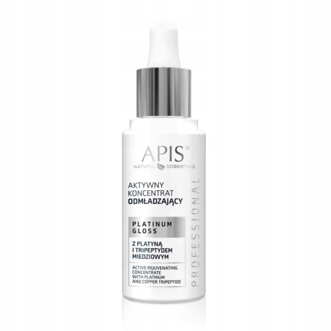 Apis PLATINUM GLOSS Aktywny koncentrat z platyną i tripeptydem 30ml