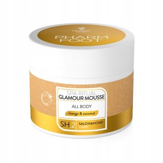 Pharm Foot SPA RITUAL GLAMOUR MOUSSE mus rozświetlający mango i kokos 120ml