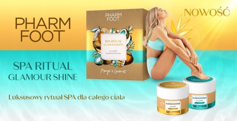 Pharm Foot SPA RITUAL GLAMOUR MOUSSE mus rozświetlający mango i kokos 120ml