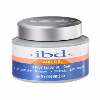 IBD Hard Builder Gel LED/UV żel budujący Clear 56g