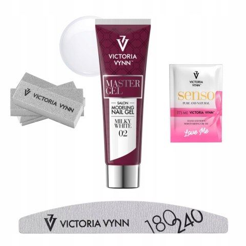 Victoria Vynn Master Gel Milky White 02 Żel do modelowania paznokci 60g